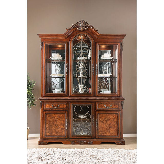  Furniture of America Lucie Buffet & Hutch CM3788HB-SET IMAGE 1