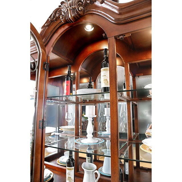  Furniture of America Lucie Buffet & Hutch CM3788HB-SET IMAGE 3