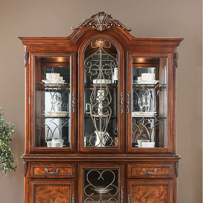  Furniture of America Lucie Buffet & Hutch CM3788HB-SET IMAGE 6