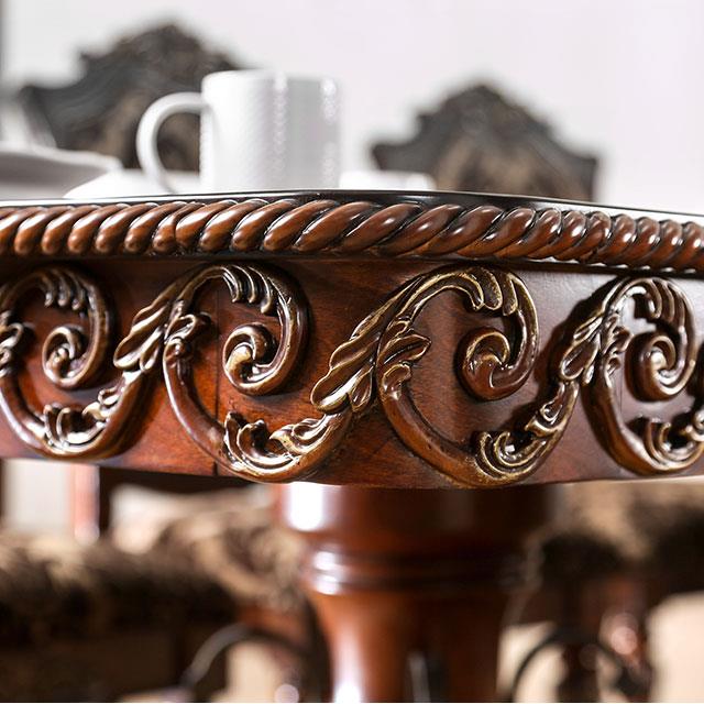 Furniture of America Lucie CM3788T-TABLE Dining Table IMAGE 4