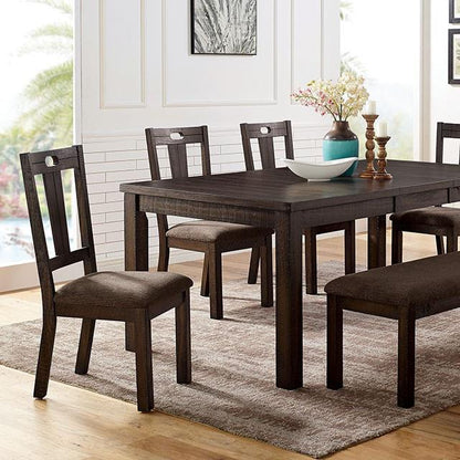  Furniture of America Burton Dining Table CM3790T IMAGE 1