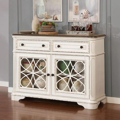 Furniture of America Leslie CM3795SV Server IMAGE 1