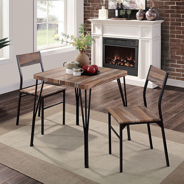  Furniture of America Farnham 3 pc Dinette CM3796T-28-3PK IMAGE 1
