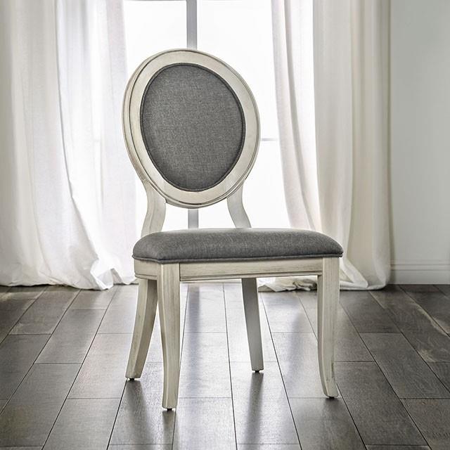 Furniture of America Kathryn CM3872WH-SC-2PK Side Chair (2/Ctn) IMAGE 1