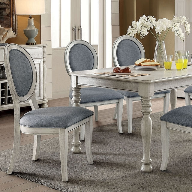  Furniture of America Siobhan Dining Table CM3872WH-T IMAGE 1