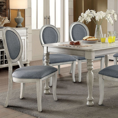  Furniture of America Siobhan Dining Table CM3872WH-T IMAGE 1