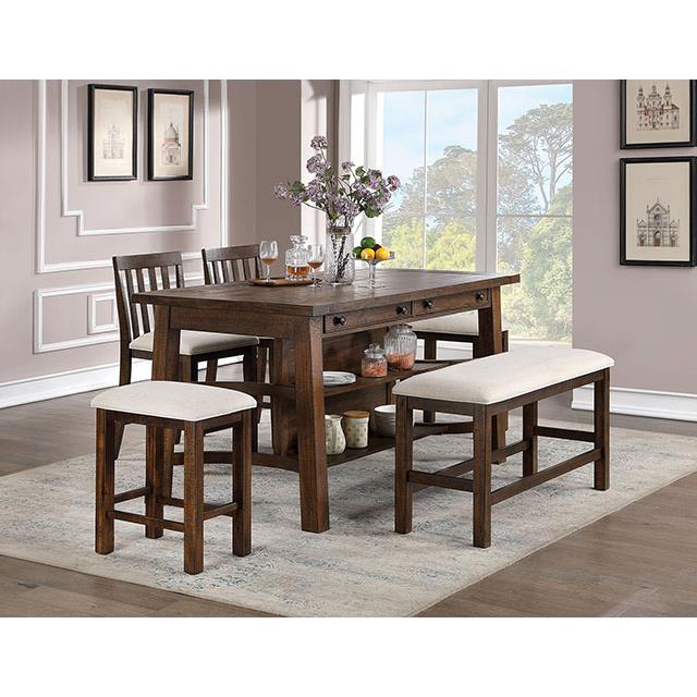 Furniture of America Fredonia CM3902PT Counter Ht. Table IMAGE 2