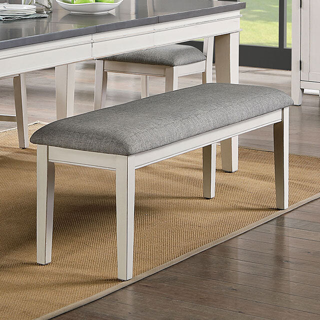  Furniture of America Lakeshore Bench CM3909BN IMAGE 1