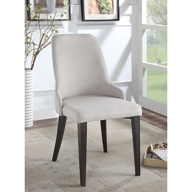  Furniture of America Marge Stationary Fabric Accent Chair CM3929GY-SC-2PK IMAGE 2