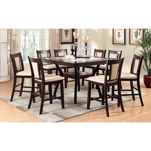 Furniture of America Brent CM3984PT Counter Ht. Table IMAGE 1