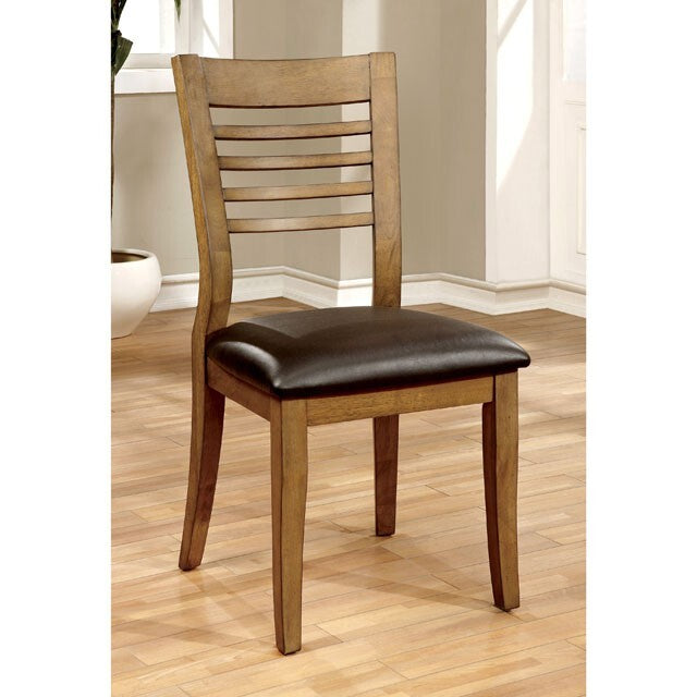  Furniture of America Dwight CM3988NT-RT-48 48" Round Table IMAGE 3