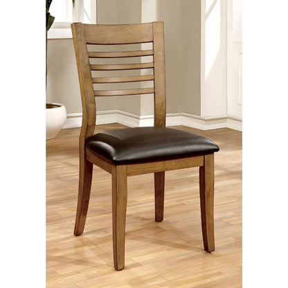  Furniture of America Dwight CM3988NT-RT-48 48" Round Table IMAGE 3