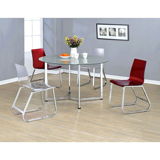  Furniture of America Round Yvetti Dining Table CM3991T IMAGE 1