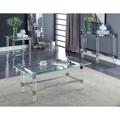  Furniture of America Beaumaris End Table CM4164E IMAGE 2