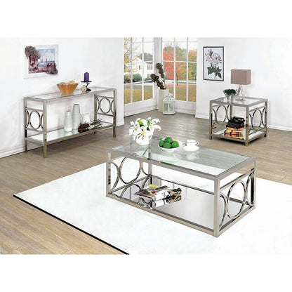  Furniture of America Rylee Sofa Table CM4166CRM-S IMAGE 1