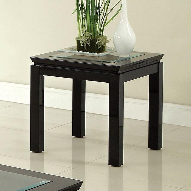  Furniture of America Venta End Table CM4238BK-E IMAGE 2