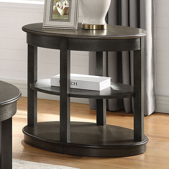  Furniture of America Oelrichs End Table CM4277E IMAGE 1