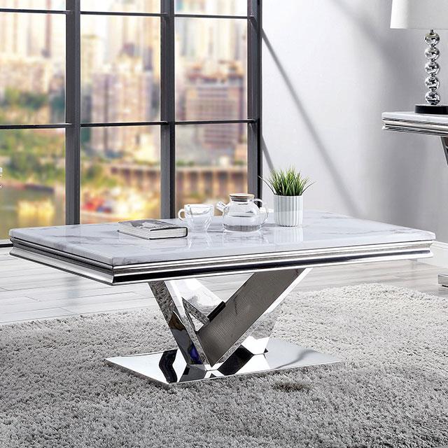 Furniture of America Villarsglane CM4284C-TABLE Coffee Table IMAGE 1