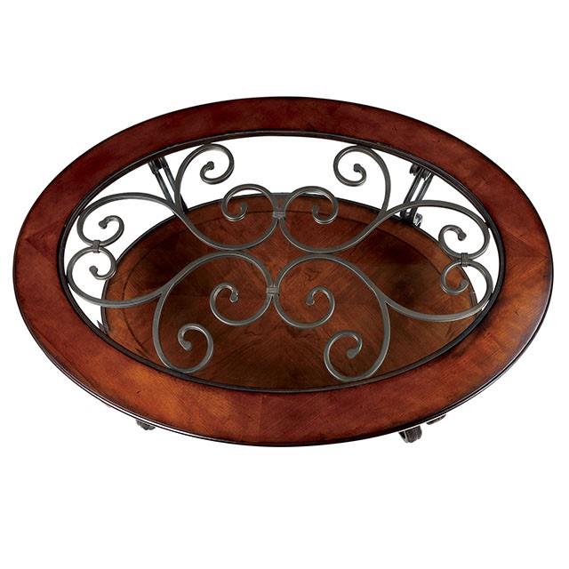 Furniture of America May CM4326C Coffee Table IMAGE 3