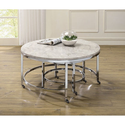  Furniture of America Shauna Coffee Table CM4354C IMAGE 3