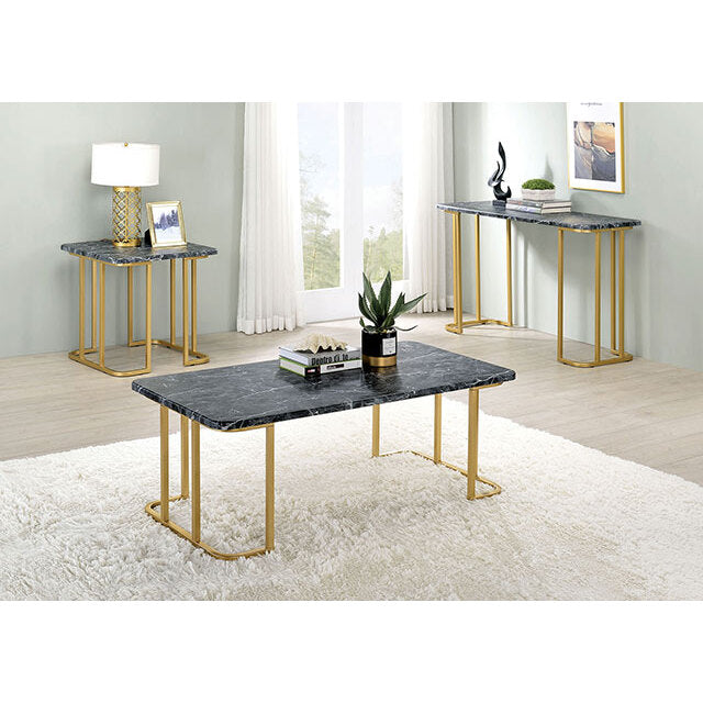  Furniture of America Calista Coffee Table CM4564BK-C IMAGE 2