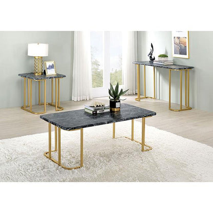  Furniture of America Calista End Table CM4564BK-E IMAGE 2