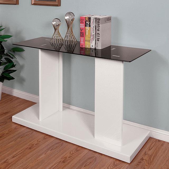 Furniture of America Mannedorf CM4567WH-S Sofa Table IMAGE 1