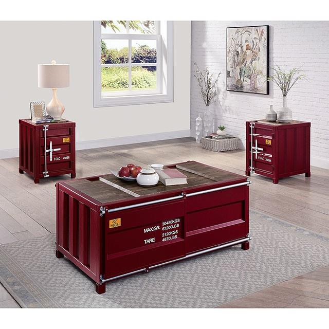  Furniture of America Dicargo Coffee Table CM4789RD-C IMAGE 2