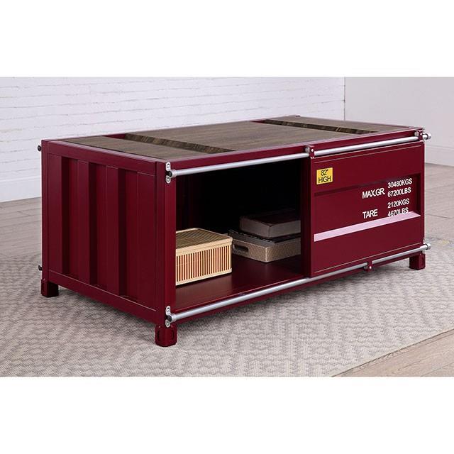  Furniture of America Dicargo Coffee Table CM4789RD-C IMAGE 4