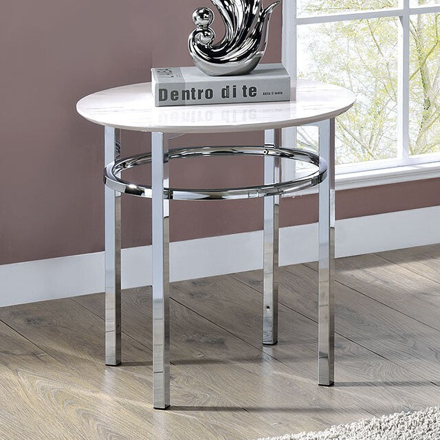  Furniture of America Mariah End Table CM4797E IMAGE 1