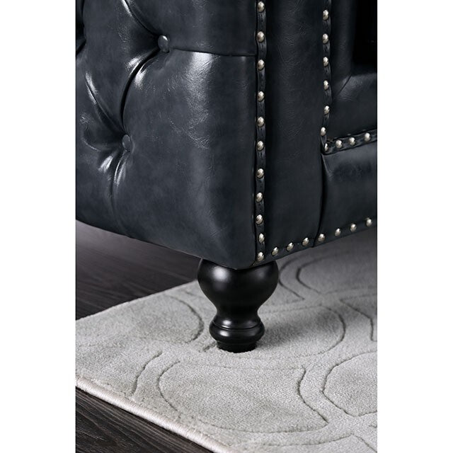  Furniture of America Sabini Stationary Leather Chair CM6009-CH IMAGE 7