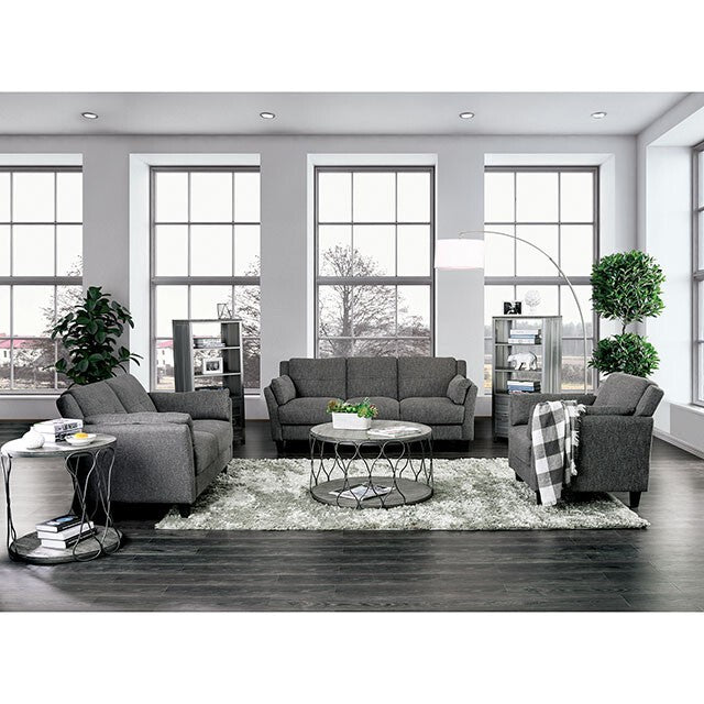  Furniture of America Yazmin Stationary Fabric Sofa CM6020-SF IMAGE 2