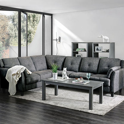  Furniture of America Kaleigh Fabric Sectional CM6021-SECT IMAGE 2