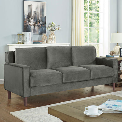  Furniture of America Brandi Stationary Fabric Sofa CM6064GY-SF IMAGE 1