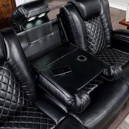  Furniture of America Lubeck CM6081-SF-PM Power Sofa IMAGE 4