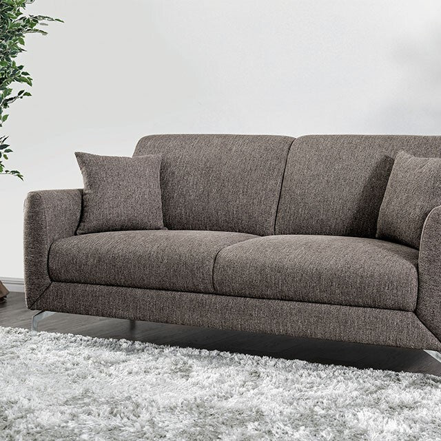  Furniture of America Lauritz Stationary Sofa CM6088BR-SF-VN IMAGE 1