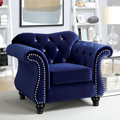 Furniture of America Jolanda CM6159BL-CH-VN Chair IMAGE 6