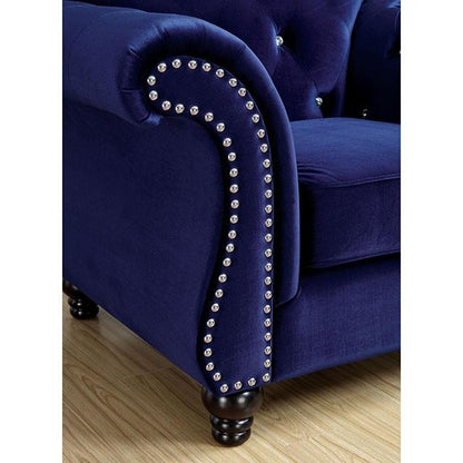  Furniture of America Jolanda Stationary Fabric Sofa CM6159BL-SF-VN IMAGE 3