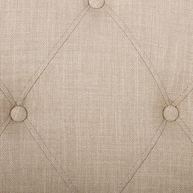  Furniture of America Louella Stationary Fabric Loveseat CM6210BG-LV IMAGE 6