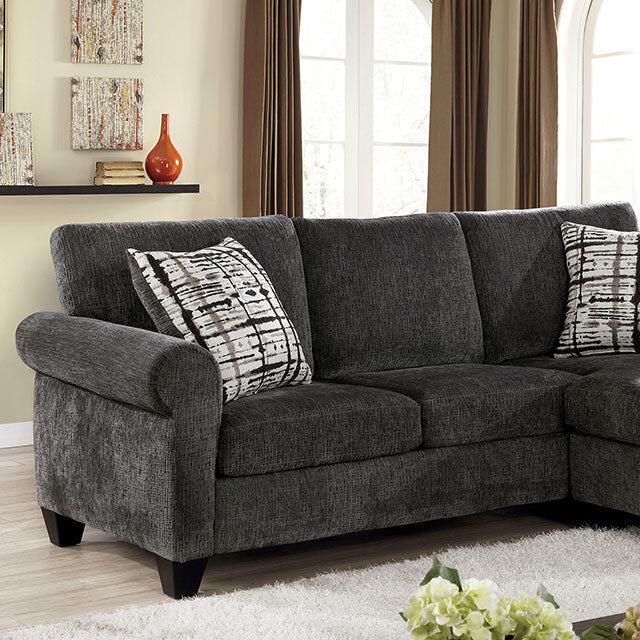  Furniture of America Jordana Fabric Sectional CM6211 IMAGE 1