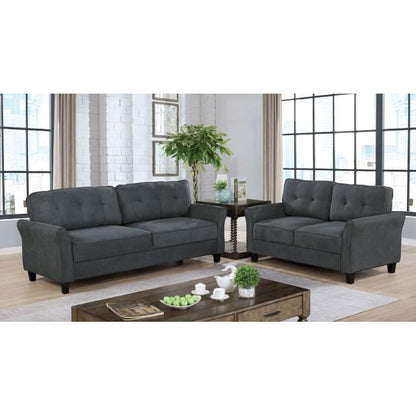  Furniture of America Alissa CM6213GY-LV Loveseat IMAGE 2