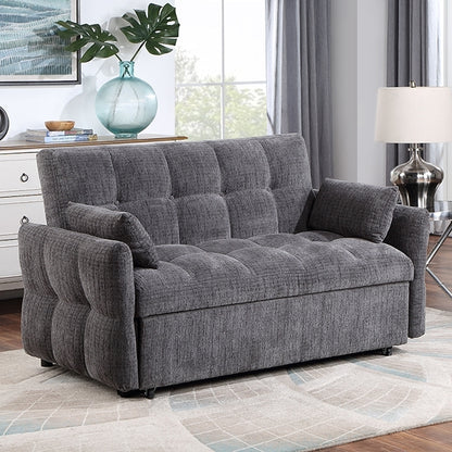  Furniture of America Lanberis Futon CM6255GY IMAGE 1