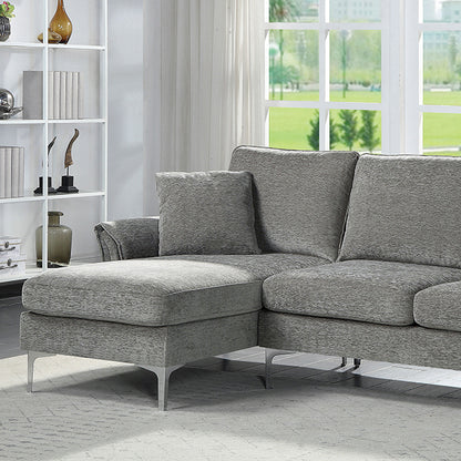  Furniture of America Cirebon Sectional CM6257GY-SECT IMAGE 1