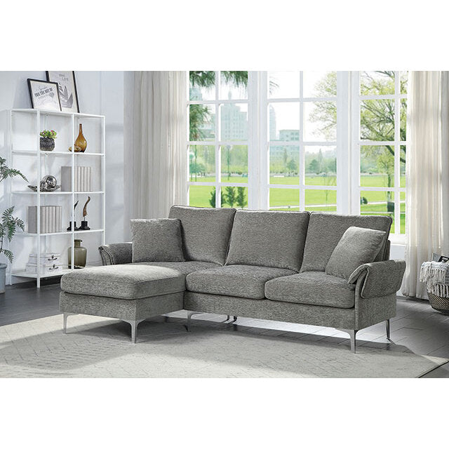  Furniture of America Cirebon Sectional CM6257GY-SECT IMAGE 2