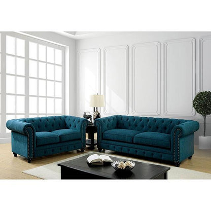  Furniture of America Stanford Stationary Fabric Sofa CM6269TL-SF-VN IMAGE 2