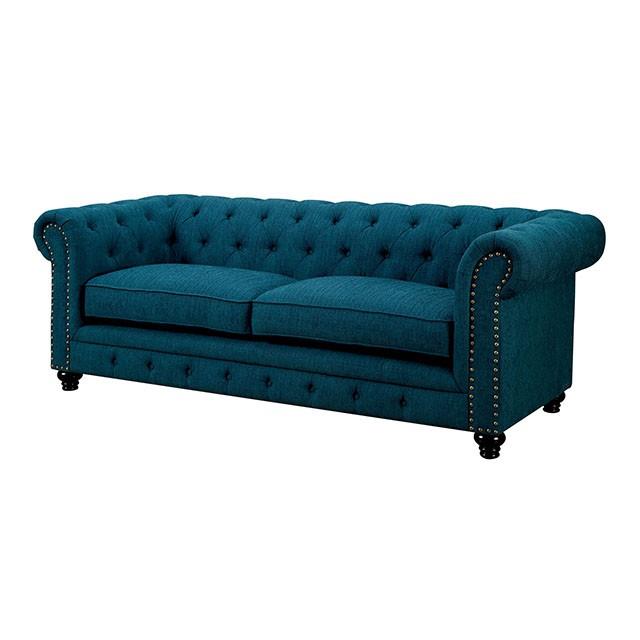  Furniture of America Stanford Stationary Fabric Sofa CM6269TL-SF-VN IMAGE 3