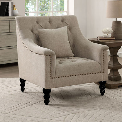  Furniture of America Francoise Fabric Chair CM6460-CH IMAGE 1
