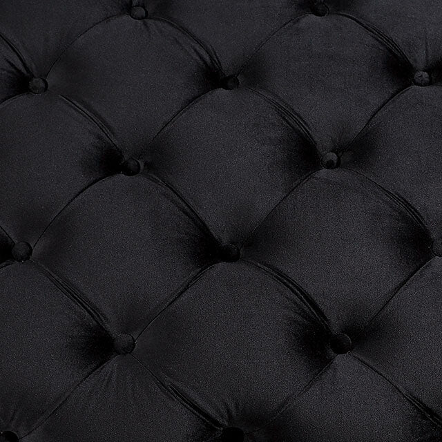  Furniture of America Zenaide Fabric Sectional CM6495BK-SECT IMAGE 3