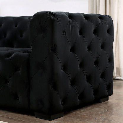  Furniture of America Zenaide Fabric Sectional CM6495BK-SECT IMAGE 4