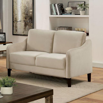  Furniture of America Kassel Stationary Fabric Loveseat CM6496BG-LV IMAGE 1